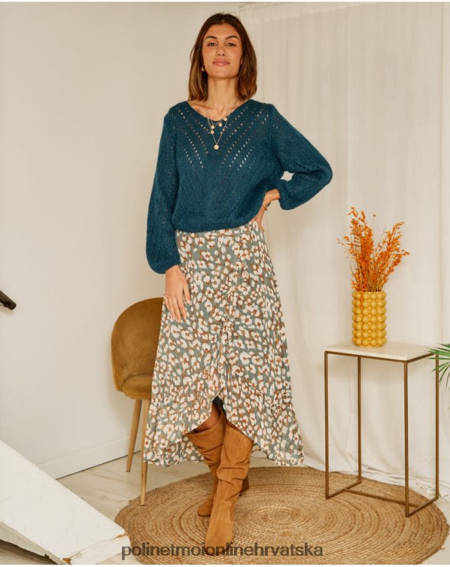 pulover hilaria nacrti zelena šuma Polin et moi odjeća N2THPD356