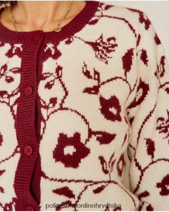 sofia žigosani kardigan sirovo Polin et moi odjeća N2THPD357