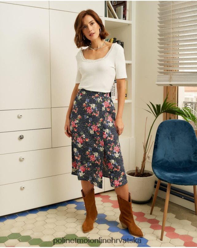 falda topos fabia morski Polin et moi odjeća N2THPD318