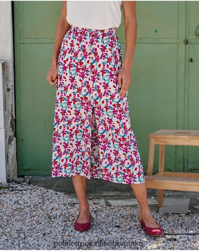 frila midi suknja ljubičasta Polin et moi odjeća N2THPD308