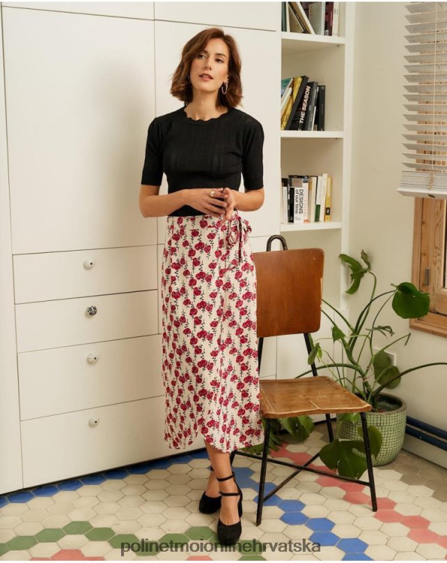 suknja cvijeće patricia trešnja Polin et moi odjeća N2THPD311