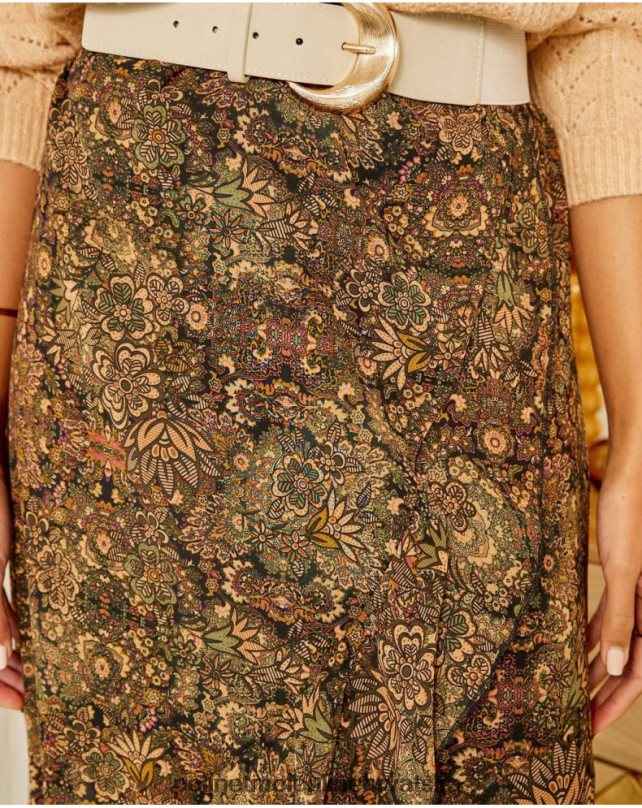 suknja volan pastirica kaki Polin et moi odjeća N2THPD321