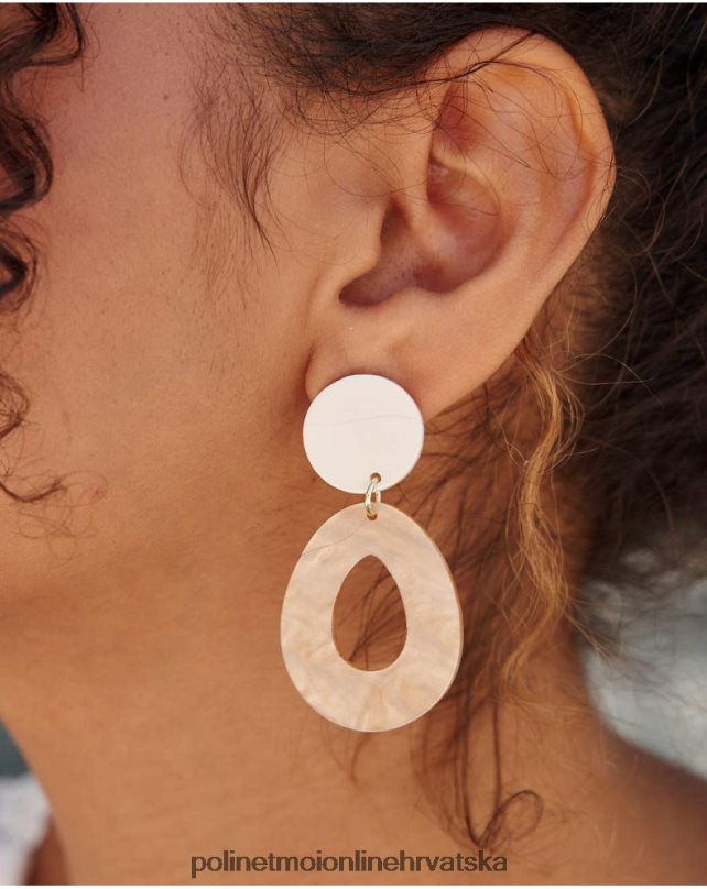 narta akrilne naušnice gola Polin et moi pribor N2THPD369
